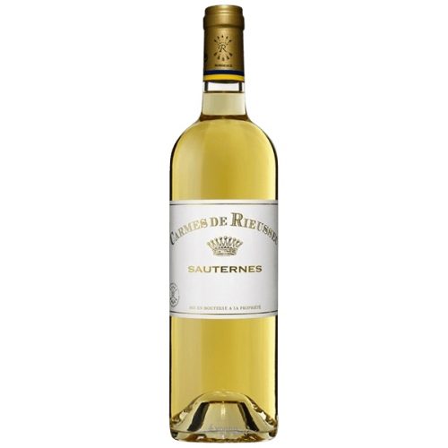 2018 Chateau Carmes de Rieussec  Bordeaux Sauternes 1/2 bottle Sweet White