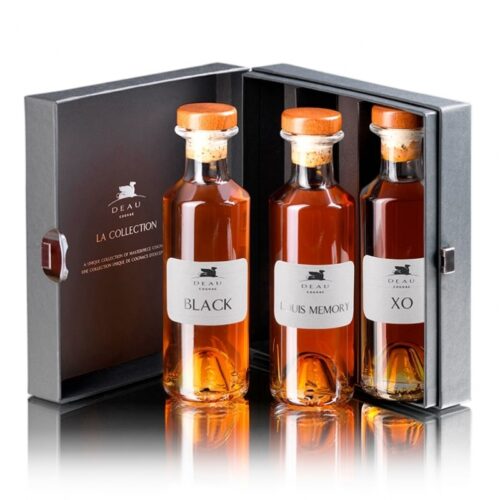 Deau  Cognac  Tasting Set (VS, VSOP, XO) Spirit